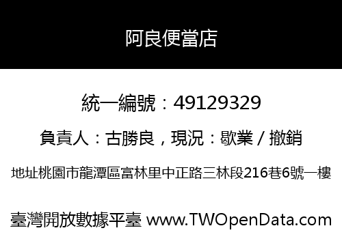 阿良便當店