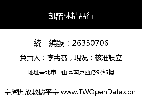 凱諾林精品行