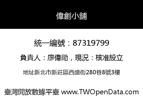 偉創小舖