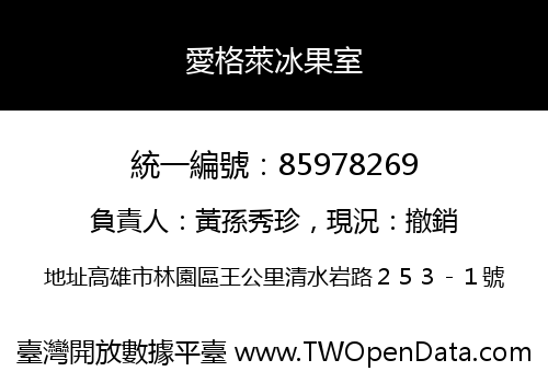 愛格萊冰果室