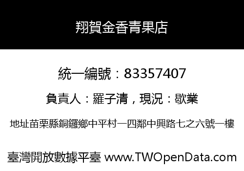 翔賀金香青果店