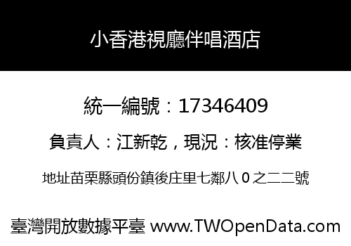 小香港視廳伴唱酒店