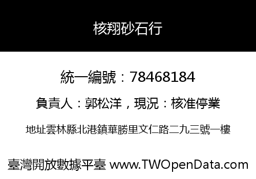 核翔砂石行