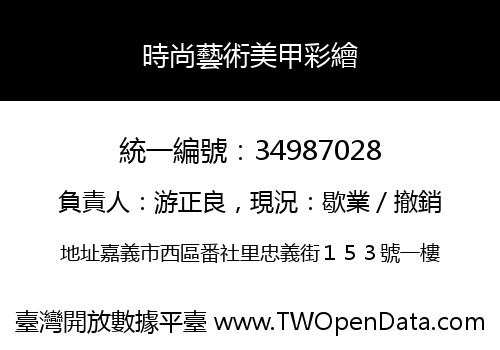 時尚藝術美甲彩繪