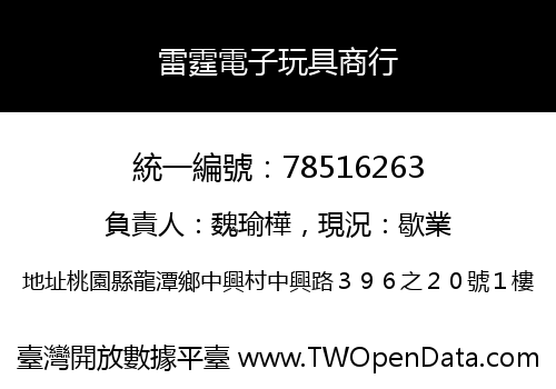 雷霆電子玩具商行