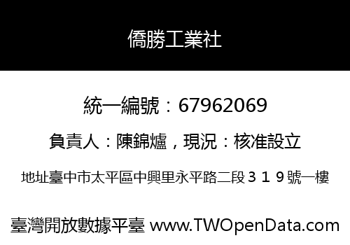 僑勝工業社