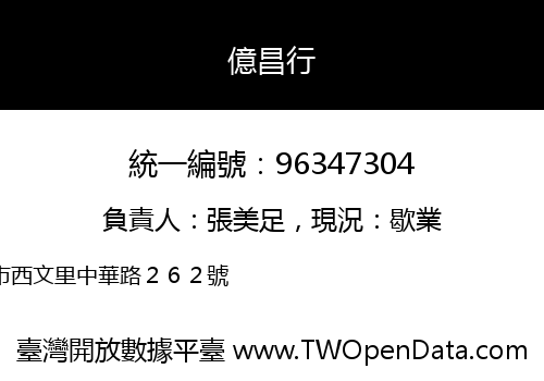 億昌行
