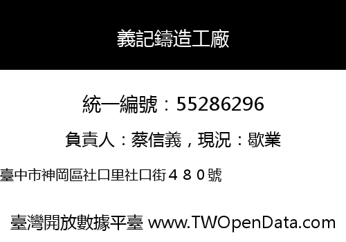 義記鑄造工廠