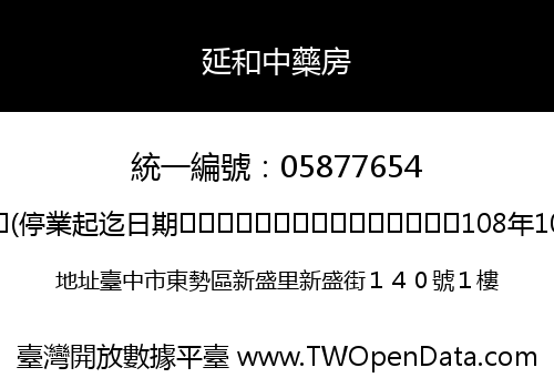 延和中藥房
