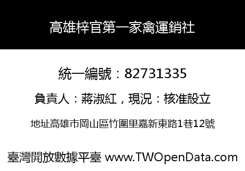 高雄梓官第一家禽運銷社