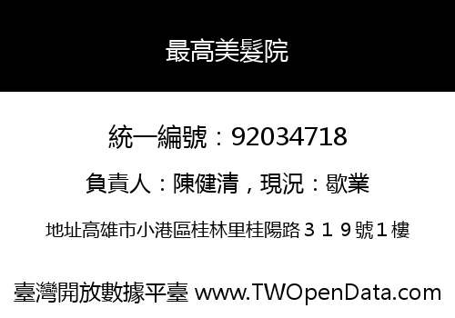 最高美髮院