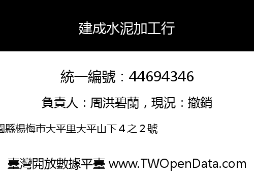 建成水泥加工行