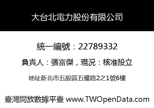 大台北電力股份有限公司
