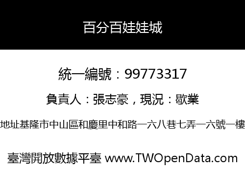 百分百娃娃城