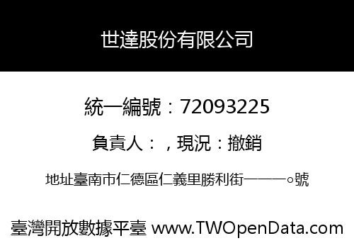 世達股份有限公司