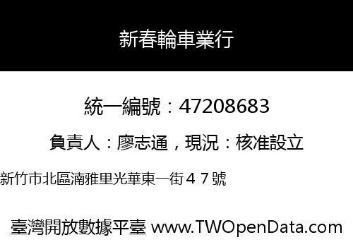 新春輪車業行