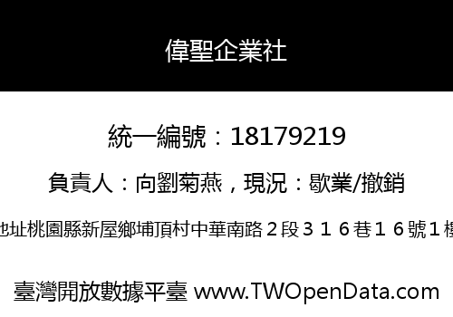 偉聖企業社
