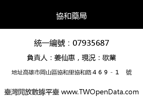 協和藥局