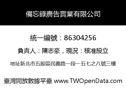 備忘錄廣告實業有限公司
