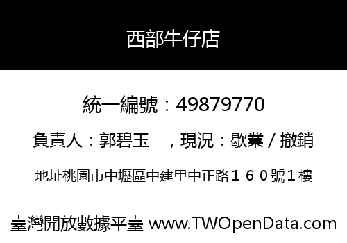 西部牛仔店