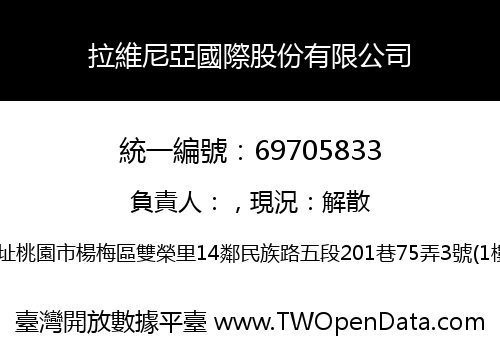 拉維尼亞國際股份有限公司
