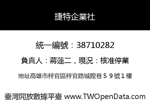 捷特企業社