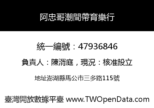 阿忠哥潮間帶育樂行