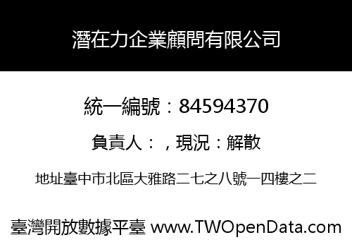 潛在力企業顧問有限公司