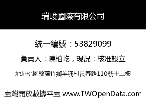 瑞峻國際有限公司