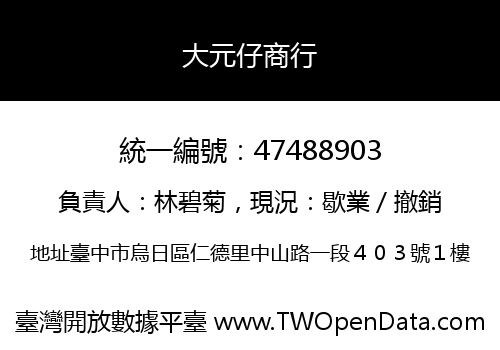 大元仔商行
