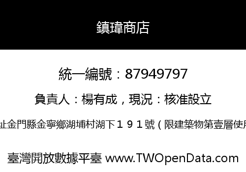 鎮瑋商店