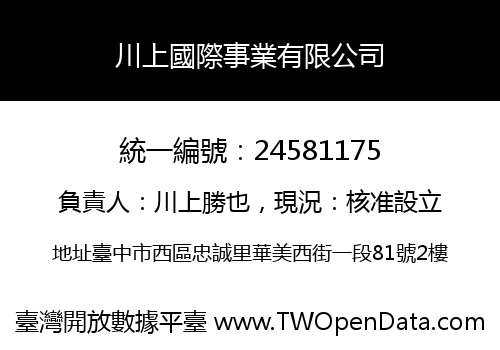 川上國際事業有限公司