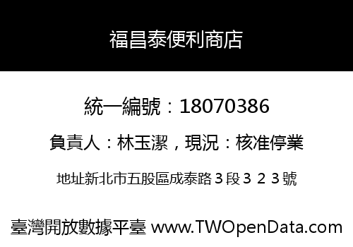 福昌泰便利商店