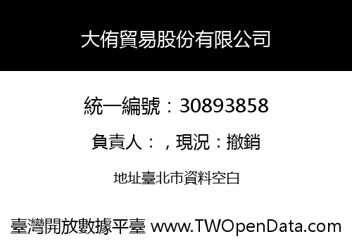 大侑貿易股份有限公司