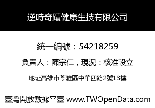 逆時奇蹟健康生技有限公司