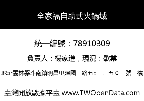 全家福自助式火鍋城