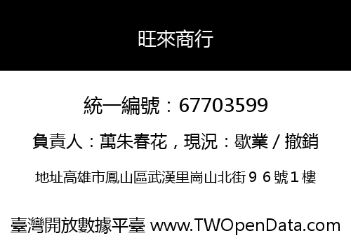 旺來商行