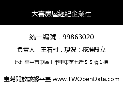 大喜房屋經紀企業社
