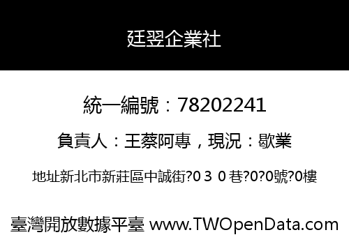 廷翌企業社