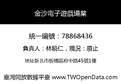 金沙電子遊戲場業