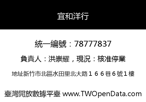 宜和洋行