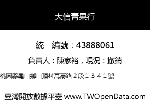 大信青果行