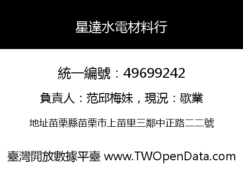 星達水電材料行