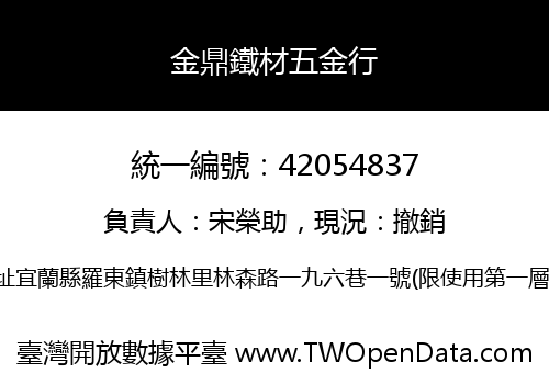 金鼎鐵材五金行