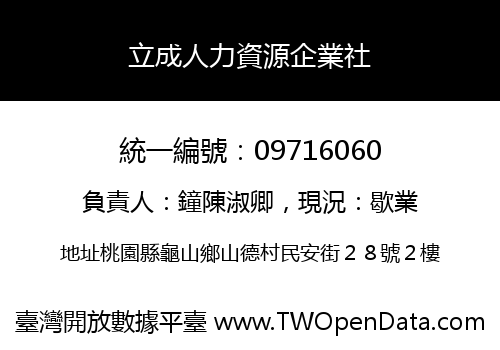 立成人力資源企業社