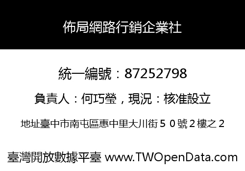 佈局網路行銷企業社