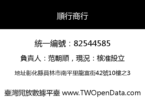 順行商行