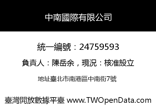 中南國際有限公司
