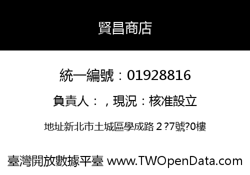 賢昌商店