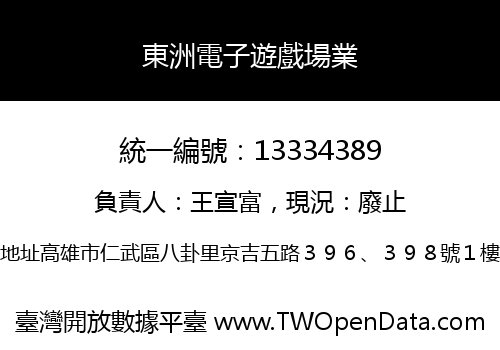 東洲電子遊戲場業